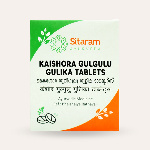 Kaishora Guggulu Gulika Tablets