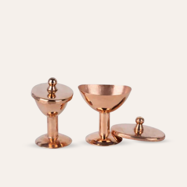 Copper Eye Wash Set