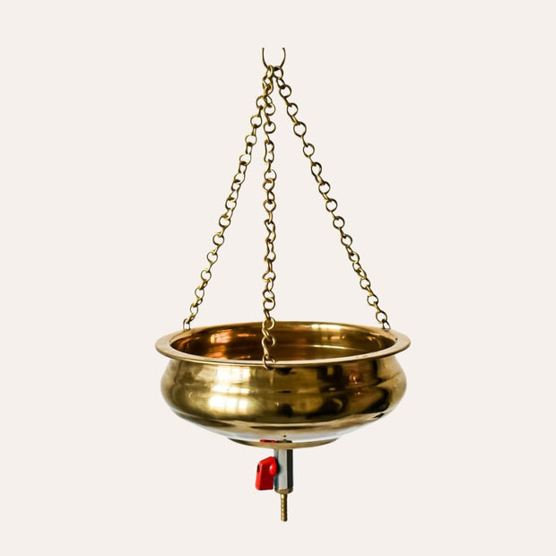 Traditional Shirodhara Brass Pot